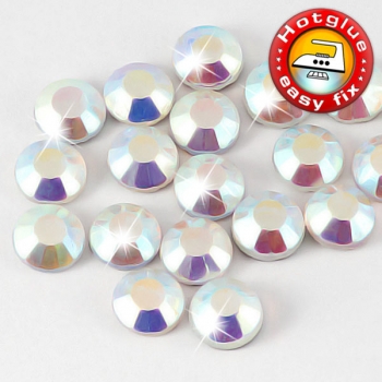 ShineStone 2cut Hotfix Strass-Steine SS10 Kristall AB -  14.400 Stück