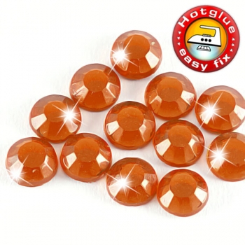 ShineStone 2cut Hotfix Strass-Steine SS10 Braun (Smoked Topaz) - 14.400 Stück