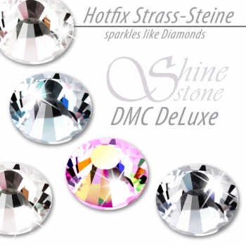 DMC ShineStone® DeLuxe Hotfix Strass-Steine, SS30 Farbe Crystal AB - Inhalt 280 Stück