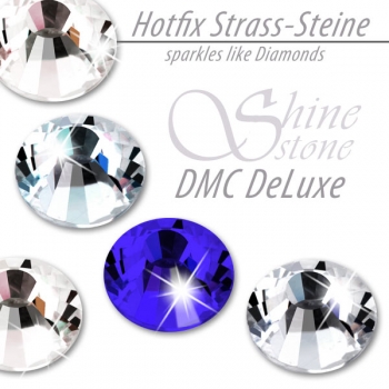 DMC ShineStone® DeLuxe Hotfix Strass-Steine, SS6 Farbe Safirblau (Sapphire) - Inhalt 1400 Stück
