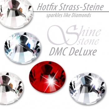DMC ShineStone® DeLuxe Hotfix Strass-Steine, SS6 Farbe Blutrot (Siam) - Inhalt 1400 Stück
