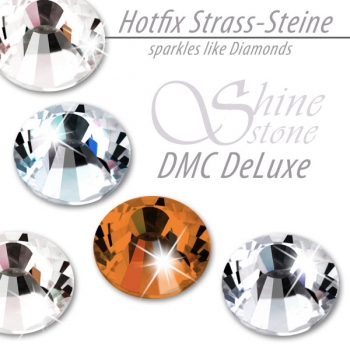 DMC ShineStone® DeLuxe Hotfix Strass-Steine, SS20 Farbe Goldbraun (Topaz) - Inhalt 1400 Stück