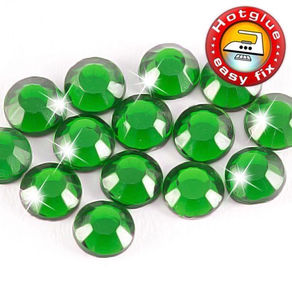 ShineStone 2cut Hotfix Strass-Steine SS6 Grün - 14.400 Stück