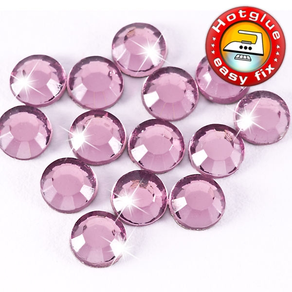 ShineStone 2cut Hotfix Strass-Steine SS10 Helles Amethyst - 14.400 Stück