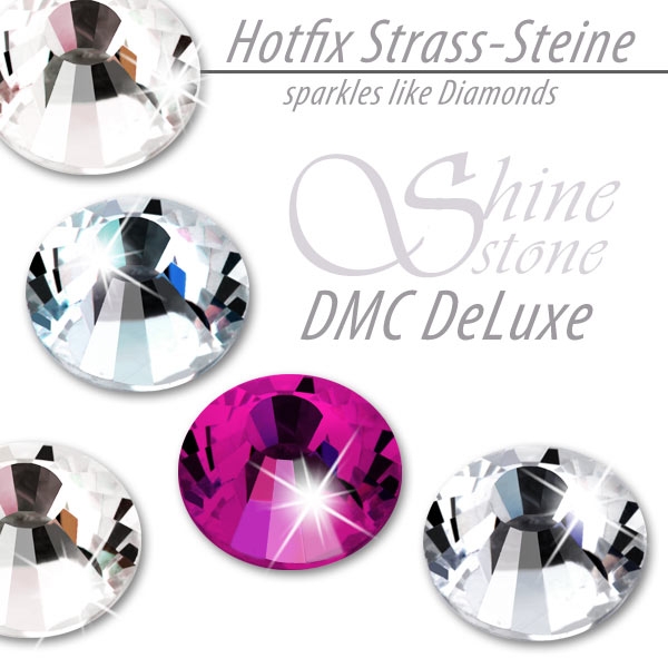 DMC ShineStone® DeLuxe Hotfix Strass-Steine, SS20 Farbe Fuchsia