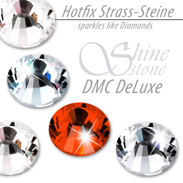 DMC ShineStone® DeLuxe Hotfix Strass-Steine, SS20 Farbe Sun